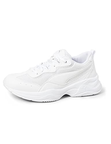 PUMA Women s Fashion Shoes CILIA Trainers & Sneakers, PUMA WHITE-GR...