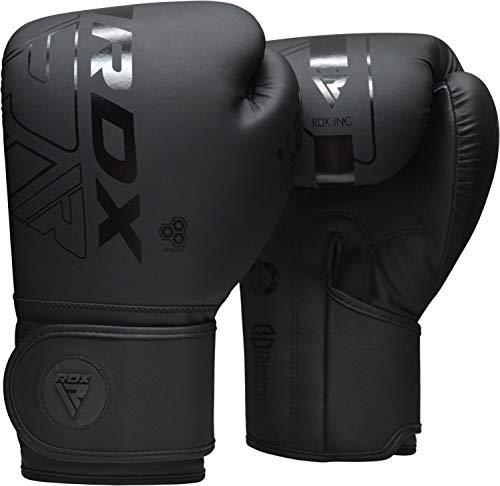 RDX Boxhandschuhe, Muay Thai Kickboxen Sparring, Maya Hide Leder Ka...