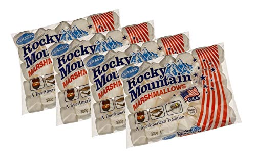 Rocky Mountain Marshmallows Classic 4x300g, traditionell amerikanis...