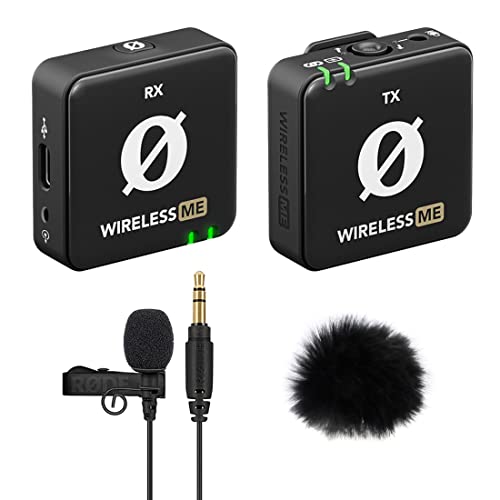 Rode Wireless ME Drahtlos Mikrofon-System + Lavalier GO Schwarz + k...