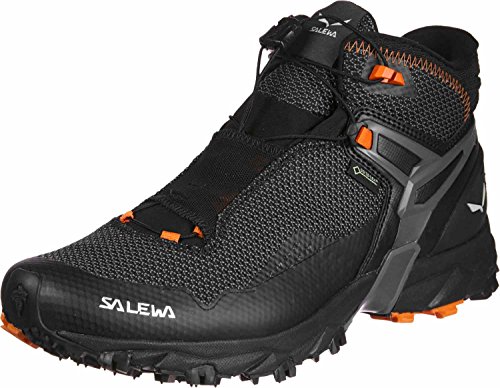 Salewa MS Ultra Flex Mid Gore-TEX Herren Traillaufschuhe, Schwarz (...