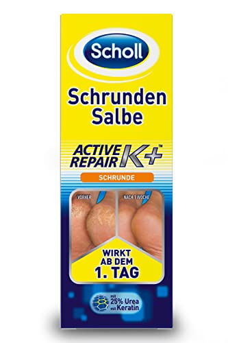 Scholl Schrunden Salbe Active Repair K+, 25 ml - mit 25% Urea und m...