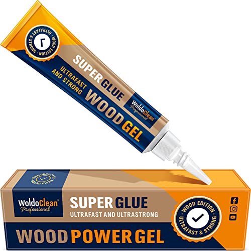 Sekundenkleber Gel für Holz & Holzwerkstoffe - 20g...