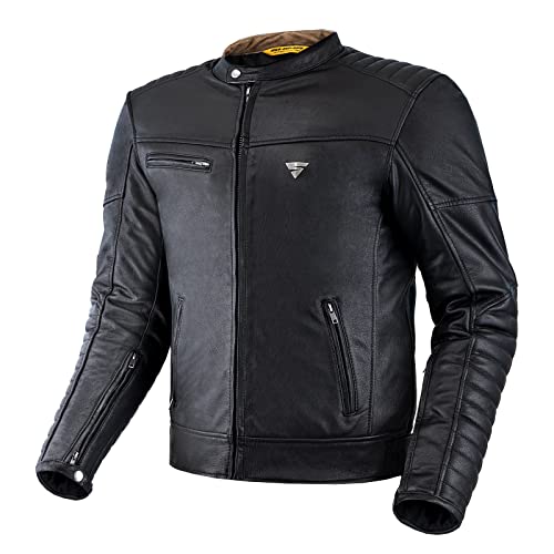 SHIMA WINCHESTER 2.0 Motorradjacke Herren | Klassische Biker-Lederj...