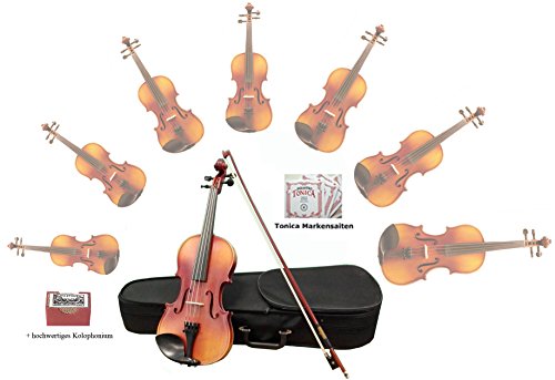 Sinfonie24 Geige Violin Set Größe 4 4, Hamburger Geigenbau Manufa...