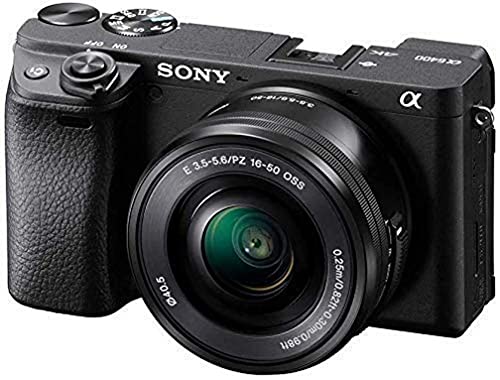 Sony Alpha 6400 | APS-C Spiegellose Kamera mit 16-50mm f 3.5-5.6 Po...