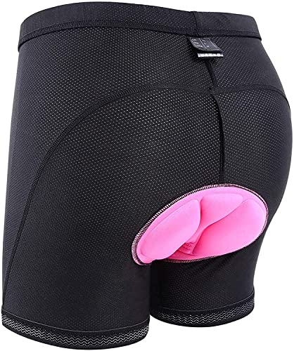 Sportneer Radlerhose Damen Rad Shorts für Frauen 3D Gepolstert Fra...