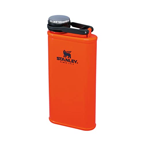 Stanley Classic Wide Mouth Flask 236 ml Blaze Orange mit Never-Lose...