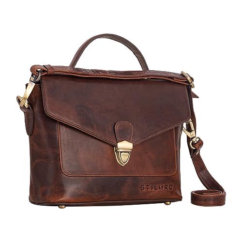 STILORD  Fallon  Vintage Handtasche Leder Damen Schultertasche mit ...