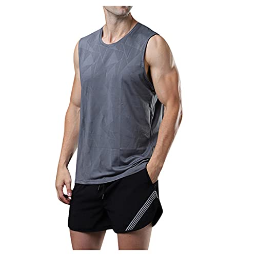 Tanktops für Männer ComfortSoft Schnell Trockene Basketball-Hemde...