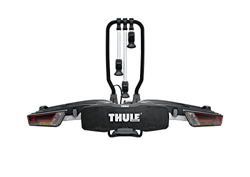 Thule 934100 Fahrradträger EasyFold XT, 3 Bikes, 13 pin, schwarz, ...