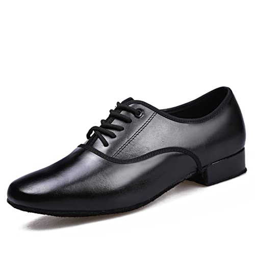 TINRYMX Tanzschuhe latein Herren Atmungsaktiv Tango Salsa ballsaal ...