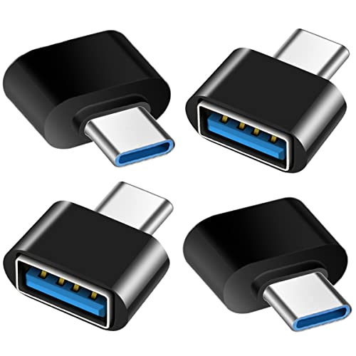 USB C auf USB Adapter 4 Stück, USB C zu USB 3.0 OTG Adapter USB Bu...