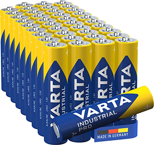 VARTA Batterien AAA, 40 Stück, Industrial Pro, Alkaline Batterie, ...