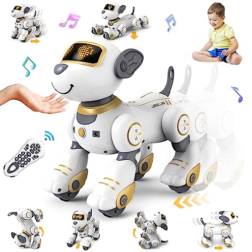 VATOS Roboter Hund Kinder Ferngesteuerter Spielzeug - Interaktiver ...