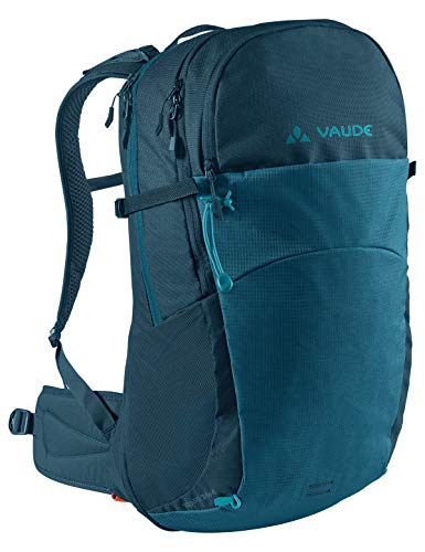 VAUDE Wanderrucksack Wizard Blau 24+4, wasserabweisender Rucksack D...