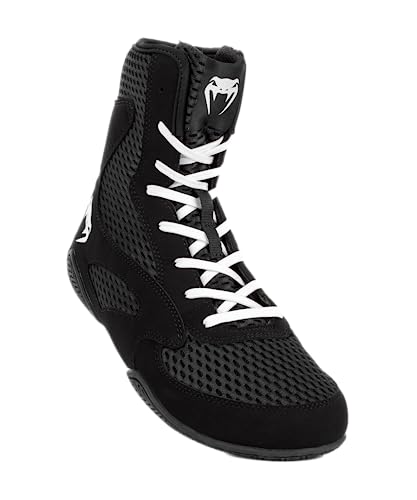 Venum Unisex Contender Boxschuhe Boxing Shoe, Schwarz Weiß, 44 EU...