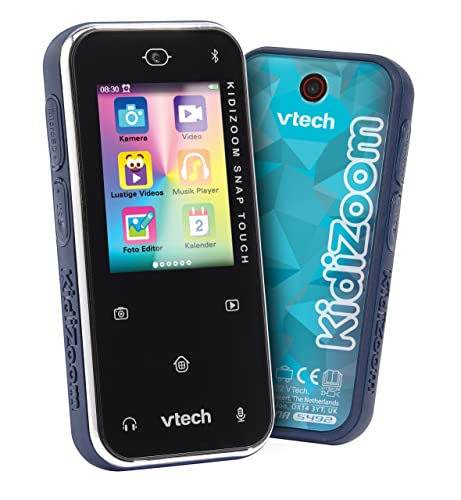 VTech KidiZoom Snap Touch – Kinderkamera im Smartphone-Format mit...