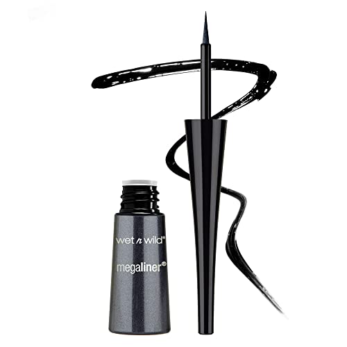 Wet  n  Wild, MegaLiner Liquid Eyeliner, flüssiger Eyeliner mit fl...