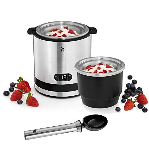 WMF Küchenminis 3in1 Eismaschine, Ice Maker für Frozen Joghurt, S...