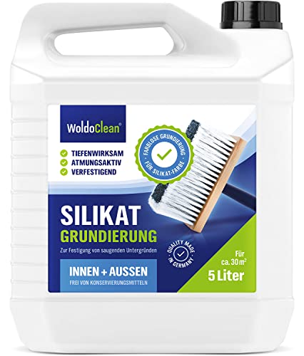 WoldoClean Silikatgrundierung Grundierung und Verdünnung 5 Liter -...