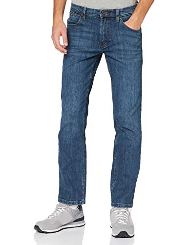 Wrangler Herren Authentic Straight Jeans, Blau (Authentic Blue), 36...