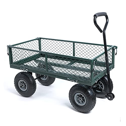 wuuhoo Bollerwagen Elton mit abnehmbaren Seiten I Gartenwagen mit...