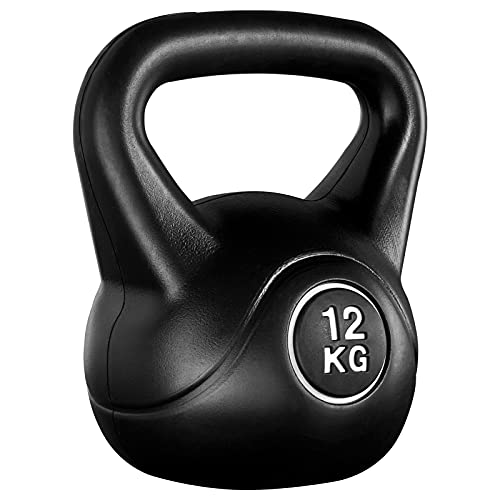 Yaheetech Kettlebel 12kg für Krafttraining Fitness Gymnastik, Kuge...