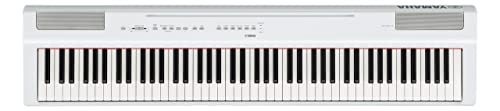 Yamaha P-125a Digital Piano, weiß – Kompaktes elektronisches Kla...