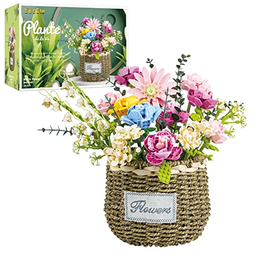 YESHIN 2660 Orchidee Set für Erwachsene,Kreative Blumen Bouquet Ho...