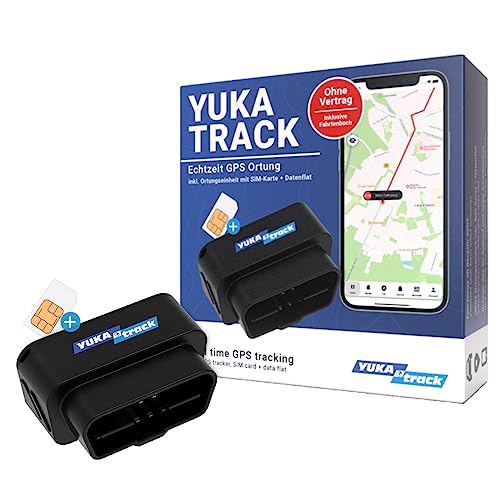 YUKAtrack GPS-Tracker OBD Auto,Fahrzeuge,LKW,Transporter mit SIM Ka...