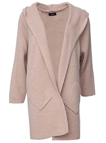 Zwillingsherz Strickjacke Cardigan für Damen Frauen - Hochwertiger...