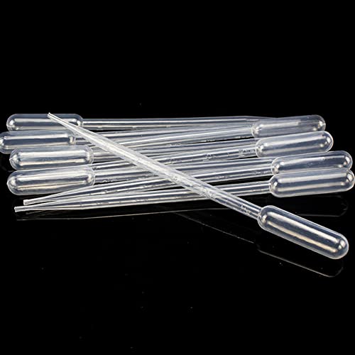 100 Stück 5ml Transferpipetten, Messpipette Wiederverwendbar Pipet...