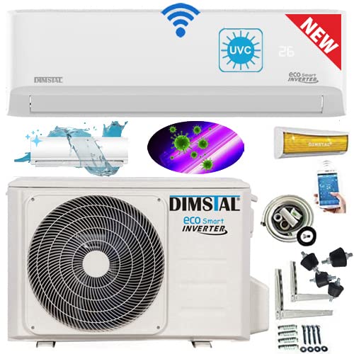 24000 BTU 7 kW ULTRA PLUS - Split Klimaanlage + Heizung ECO Smart W...