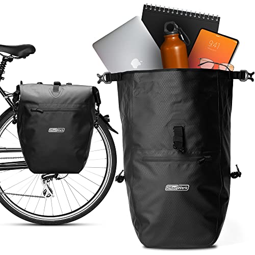 2Radwerk Fahrradtasche für Gepäckträger 25.4 l , 100% Wasserdich...