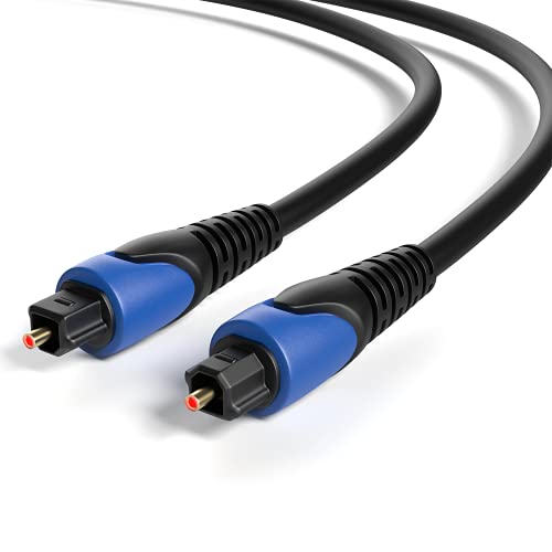 3m Optisches Kabel | Toslink Digitalkabel | Audiokabel | vergoldete...