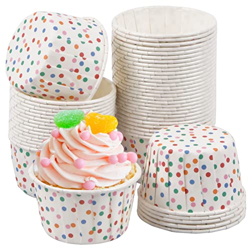 50 Stück Papier Kuchen Formen, Cupcake Formen, Papierförmchen fü...