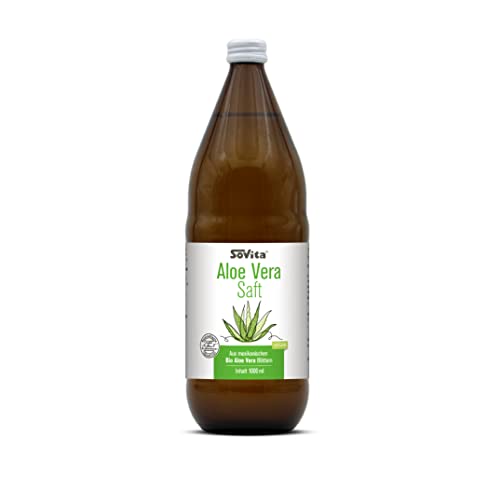 Aloe Vera BIO Saft, Pflanzensaft zum Trinken mit Vitamin C zur Unte...