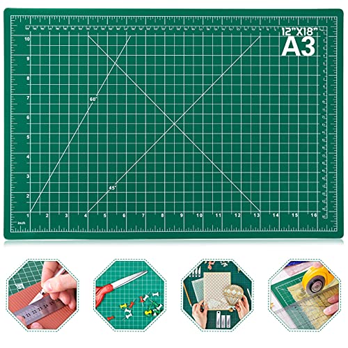 anezus Self Healing Sewing Mat, 12inch x 18inch Rotary Cutting Mat ...