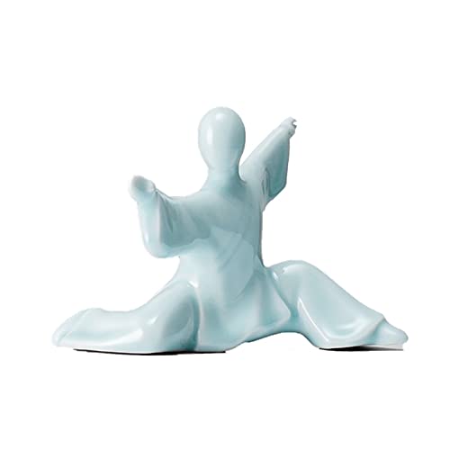 AOHAI Statue Keramik Tai Chi Skulptur Arbeitsplatte Dekoration Figu...