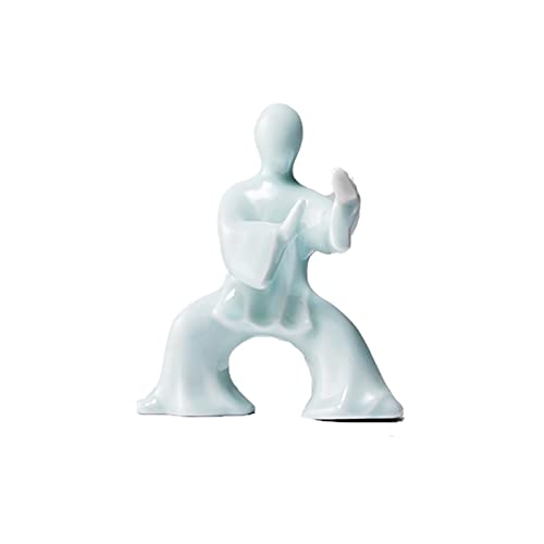 AOHAI Statue Keramik Tai Chi Skulptur Arbeitsplatte Dekoration Figu...