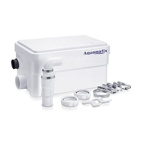 Aquamatix Duscha Duschpumpe 250W Hebeanlage Kompakte Abwasserpumpe,...