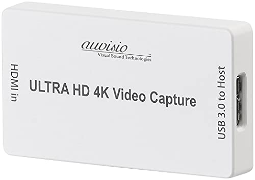 auvisio Game Capture: HDMI-Video-Rekorder & Streaming-Box, 4K   UHD...