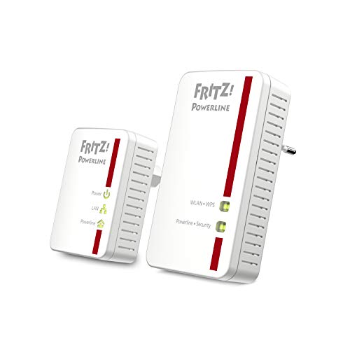 AVM FRITZ!Powerline 540E   510E WLAN Set (500 MBit s, WLAN-Access P...