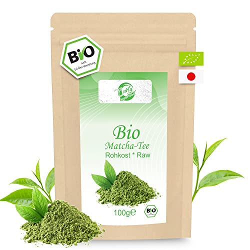 Bio Matcha Pulver aus Japan in Bio Qualität 100g - 100% Natürlich...