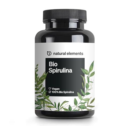 Bio Spirulina Presslinge – 500 Tabletten – vegan, hochdosiert, ...