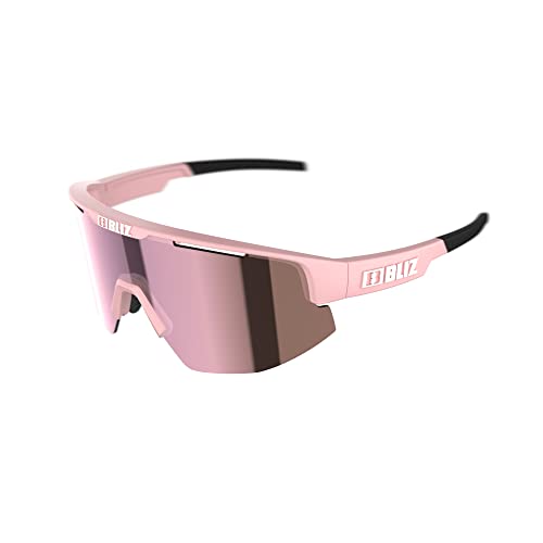 Bliz Damen, Herren Sportbrille Matrix Small matt powder pink-brown ...