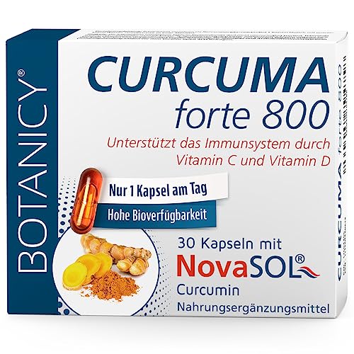 BOTANICY Curcuma forte - Flüssiges NovaSOL Curcumin plus Vitamine ...