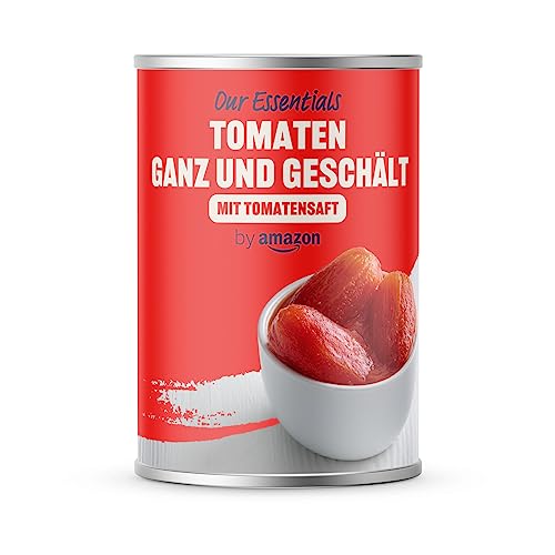 by Amazon Tomaten ganz und geschält, 400 g...