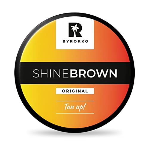 BYROKKO Shine Brown Bräunungsbeschleuniger Sonnencreme (210 ml), B...